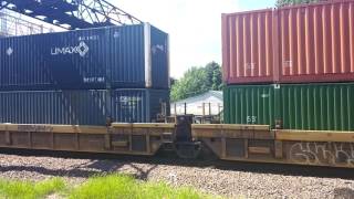 UP 8548 leads lone GE on EB stack