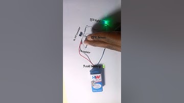 Automatic Night Light Using LDR 🔥 Simple Electronics Project #ldr #ytshorts #newyoutuber #viral