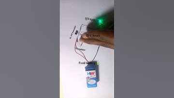 Automatic Night Light Using LDR 🔥 Simple Electronics Project #ldr #ytshorts #newyoutuber #viral