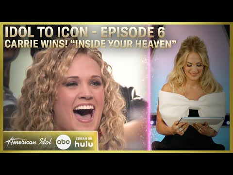 Carrie Underwood Cries Revisiting Her Life-Changing American Idol Win | Idol To Icon