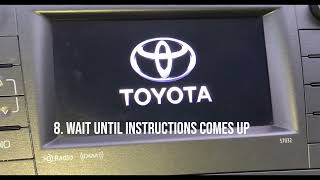 How To Update Your Toyota Audio Multimedia System I StepbyStep