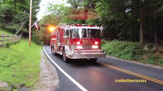 Croton Falls FD Engine 148 + Car 2073 + Tanker 8 + Ladder 67 Responding