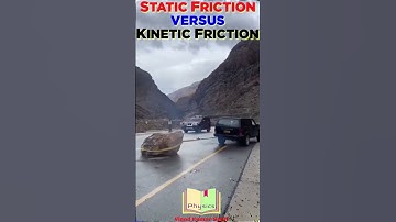 Static v/s Kinetic Friction #kineticfriction #physics #friction #shorts #viralvideo