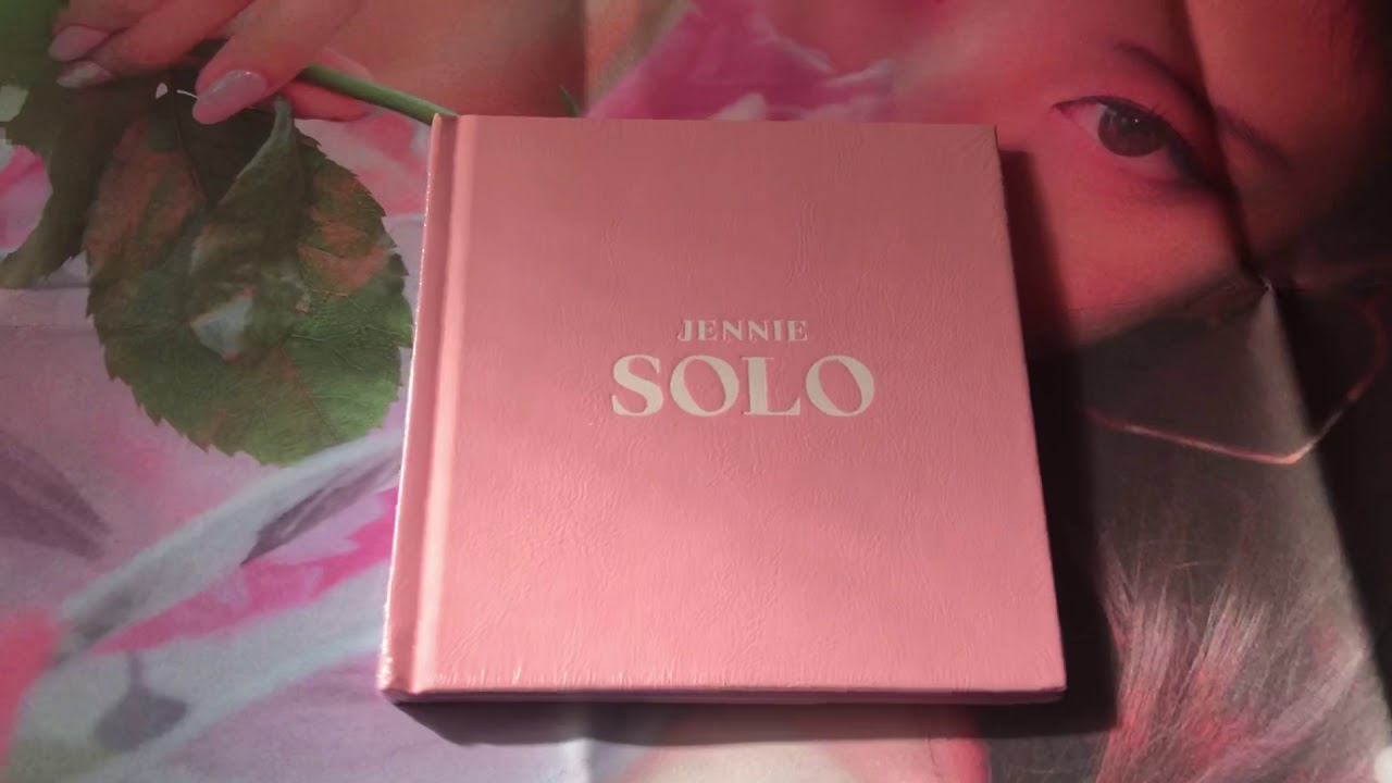 BLACKPINK JENNIE SOLO ALBUM + POSTER UNBOXING YouTube