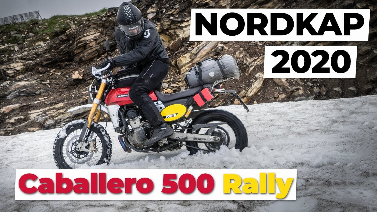 Caballero 500 Rally am Nordkap - 7000KM in 8 Tagen | Kettenöler vs. Kettenspray im Praxistest