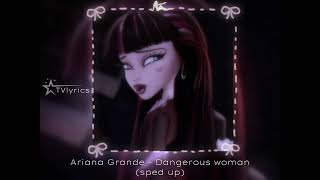 Ariana Grande - Dangerous Woman (sped up) Resimi