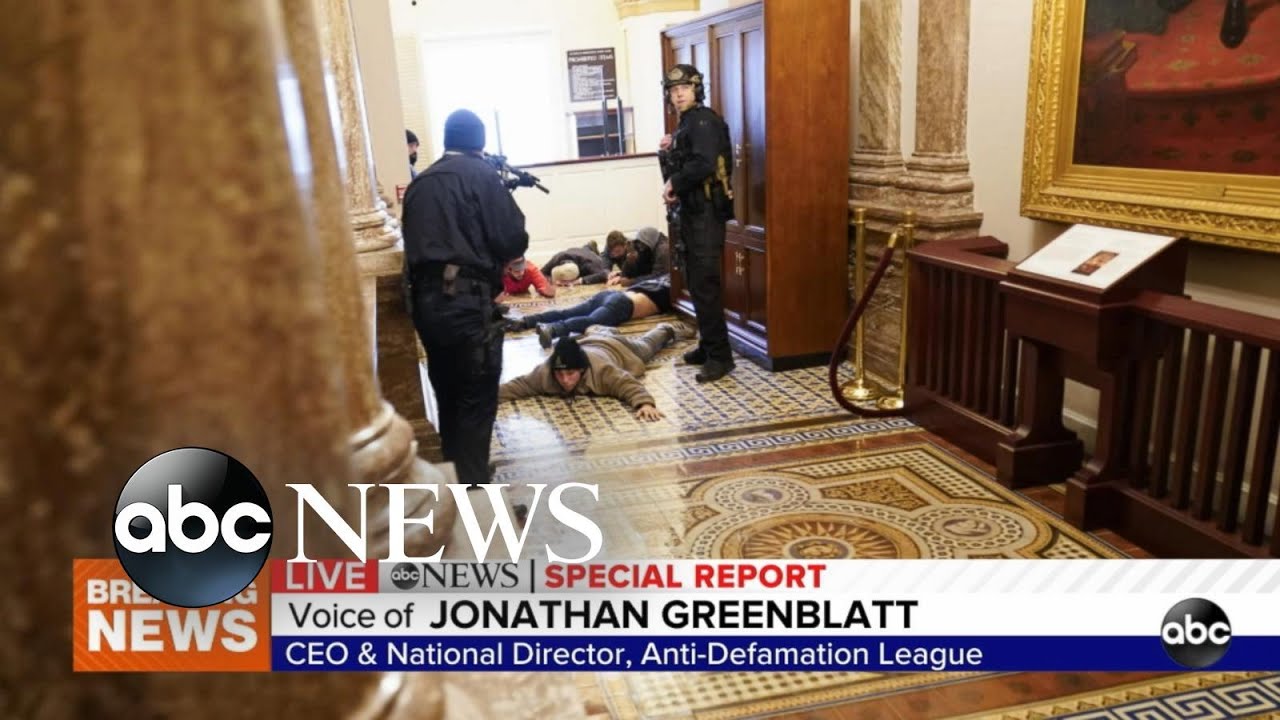 ADL chief says Capitol breach is dark day for democracy