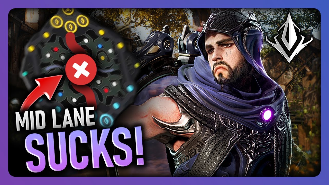 Mid Lane Is My Worst Role! - Predecessor 4K Gideon Gameplay