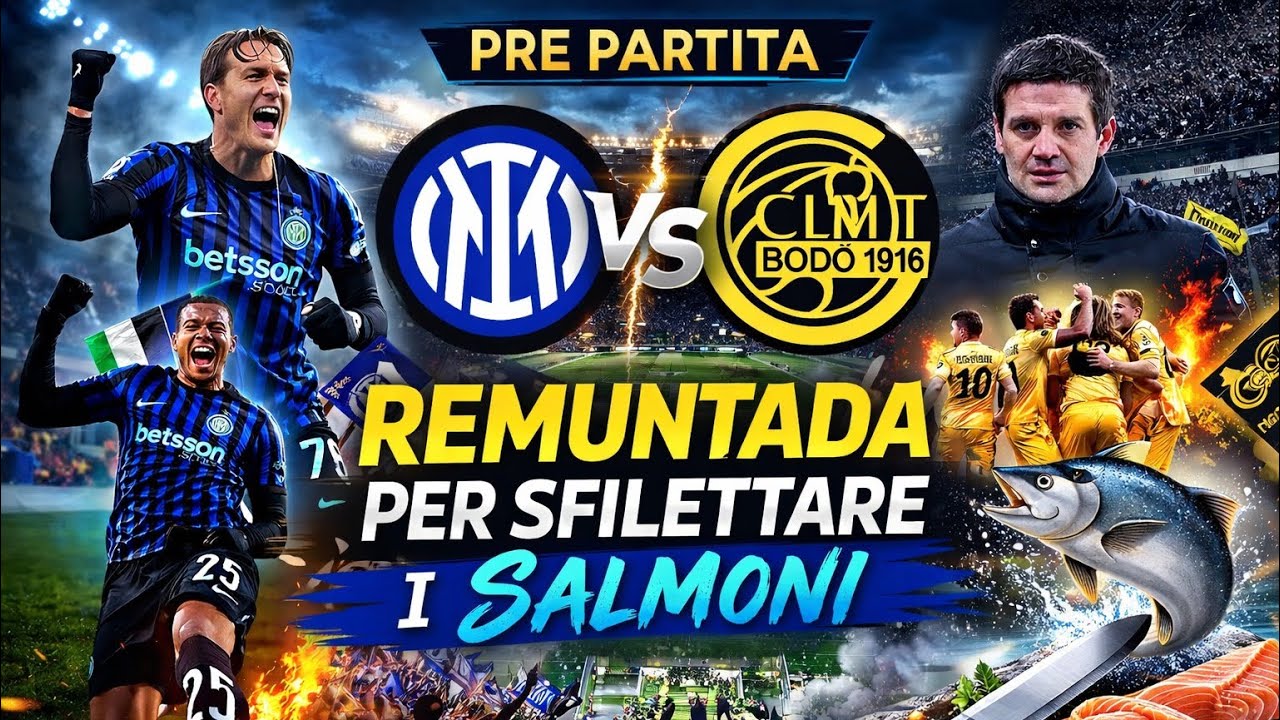 🔥TENERLI a BODO‼️San Siro GREMITO per la RIMONTA‼️TORNA DUMFRIES e l’importanza dei FANTASTICI 4‼️