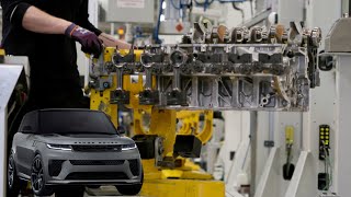 A Glimpse Inside Land Roverβs 6-Cylinder Engine Production in the UK