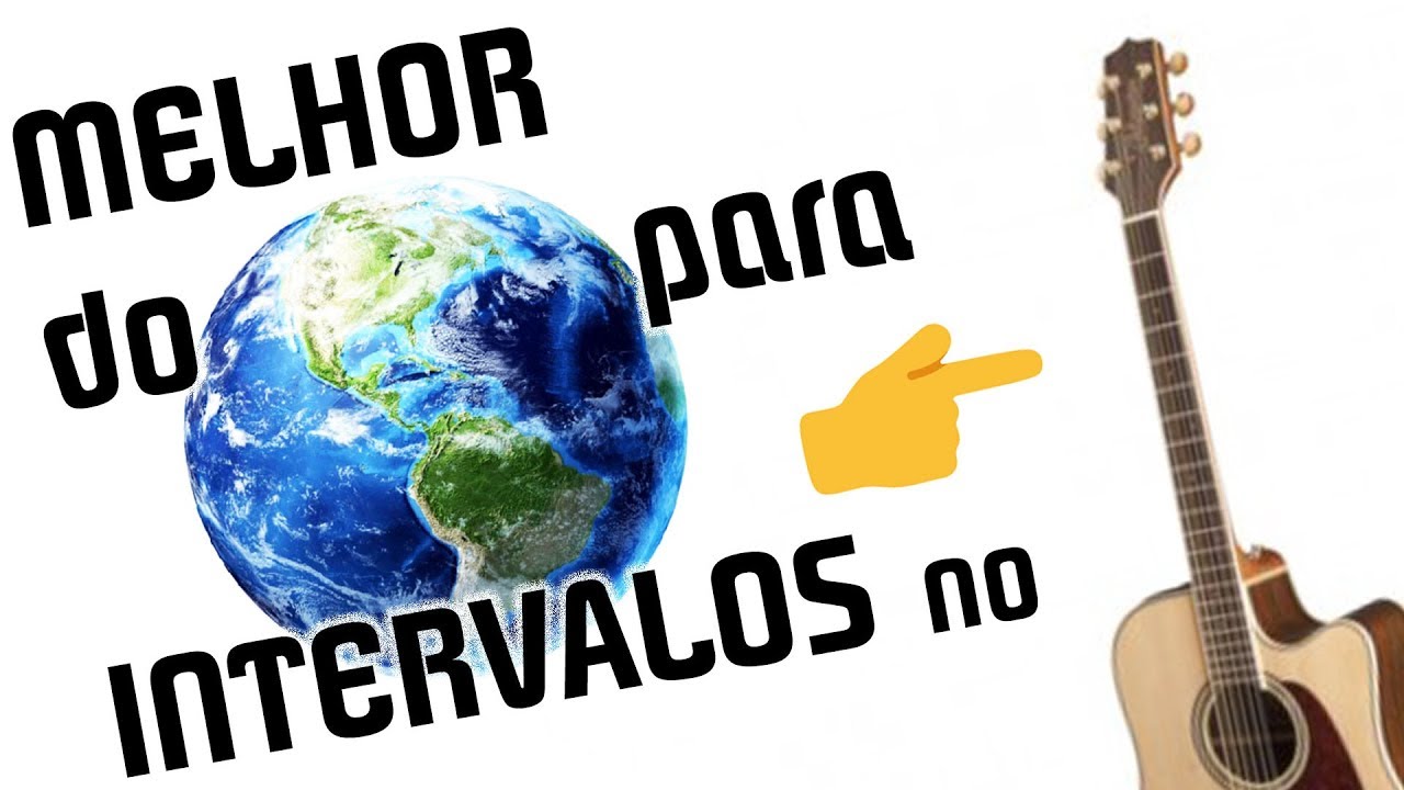 Aula de VIOLÃO. O MELHOR EXERCÍCIO do MUNDO pra  INTERVALOS no BRAÇO