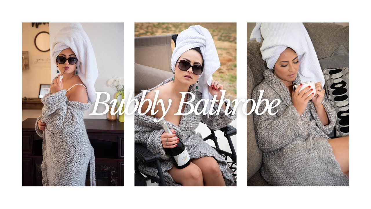 Bubbly Bathrobe - Lion Brand Countdown to Xmas