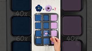 Bicolor Gradient System – 4 Step Palette #colormixing #colorpalette #colors #asmr #art #colormix