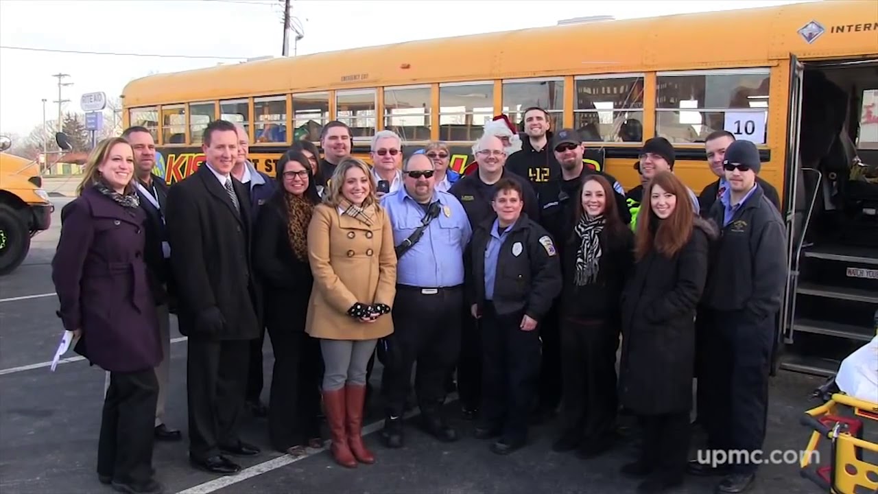 UPMC East Donates Five Ambulances of Toys to 'Stuff a Bus' | UPMC