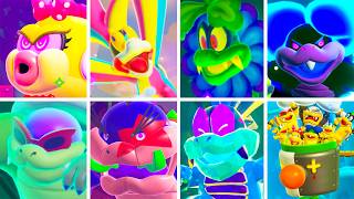 Super Mario Bros Wonder (Switch 2) - All Koopaling Bosses (Bellabel Park DLC)