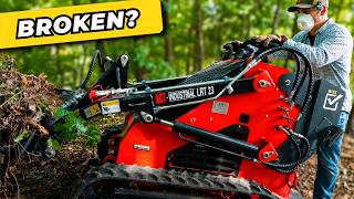 MINI SKID DOWN!  How I Fixed My Chinese Mini Skid Steer - AGT LRT23 Rato R740 Engine