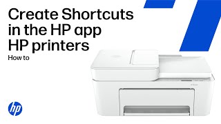 Create Shortcuts in the HP app on your phone or tablet | HP printers | HP Support