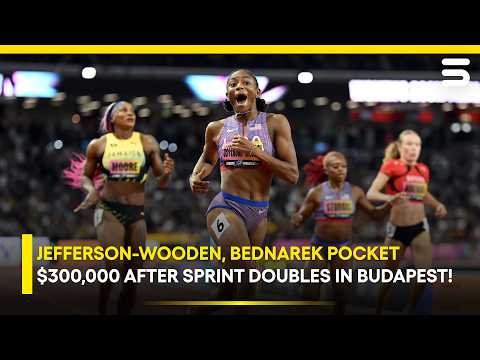 Historic $300k payday! Jefferson-Wooden, pocket $300,000 after sprint doubles in Budapest!| ZO1V