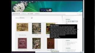YooLib Front end, digital library online