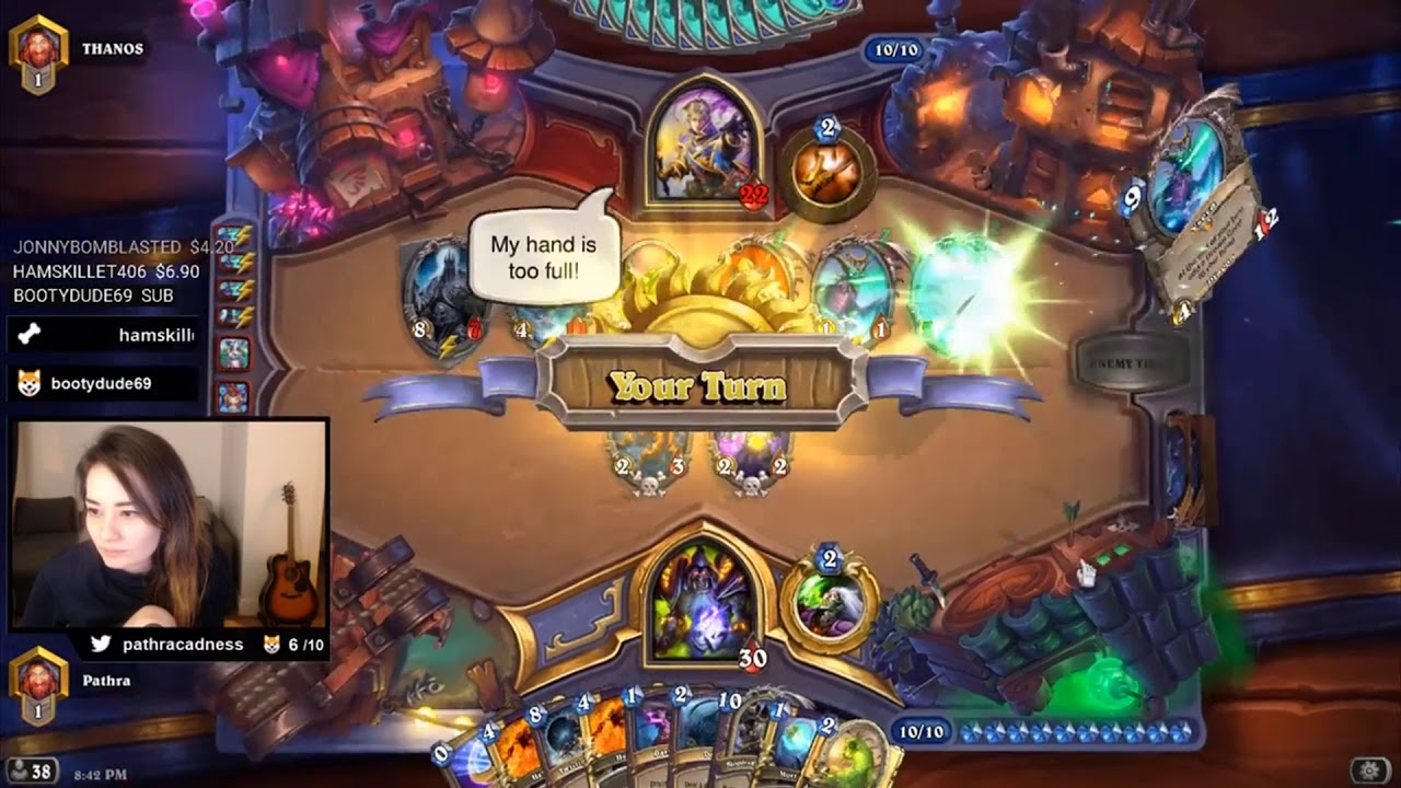 Hearthstone Glitch WTF. Turn is skipped
