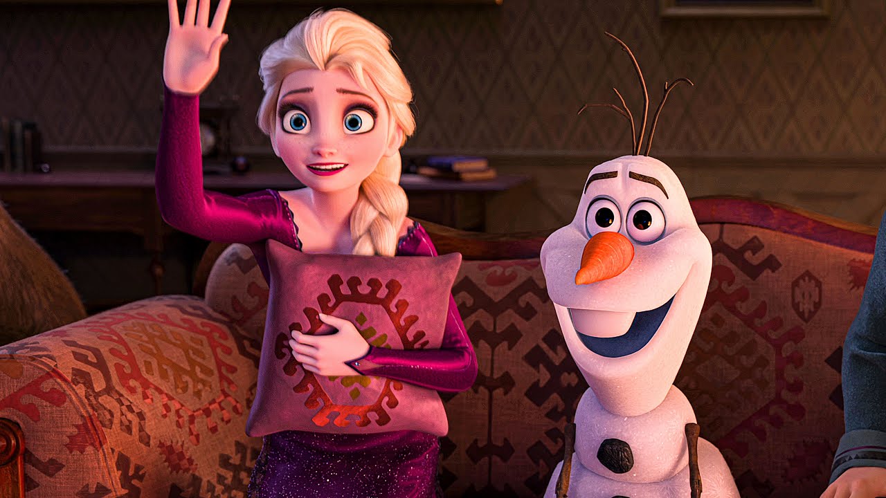 Anna et Olaf Disney La Reine des Neiges 2 Sac à Dos Enfant Find The Way Elsa 