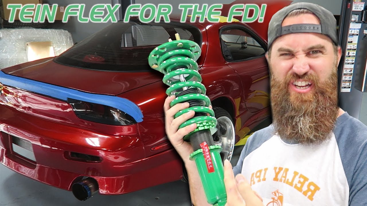 SURPRISING MICKEY WITH NEW COILOVERS FOR THE FD RX-7! (FULL 