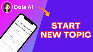 How to Start New Topic in Dola AI 2026? screenshot 2