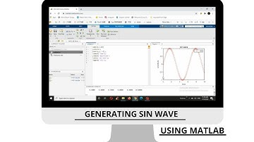 Generation of sine wave using matlab