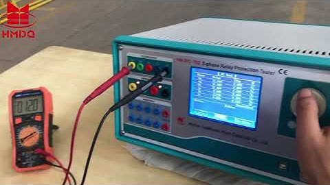 HM702- 3 phase relay protection tester