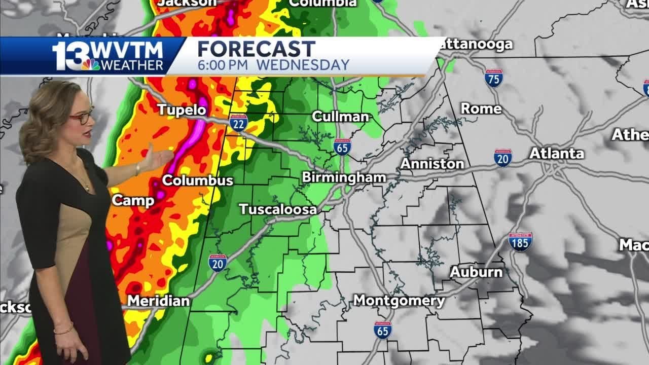 Alert Day Wednesday for severe weather