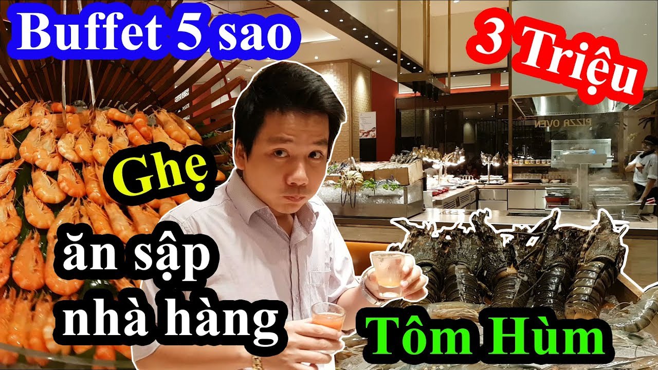 Thanh niên hai lúa vào buffet 5 sao học làm sang ăn uống theo kiểu quý tộc và cái kết cười té ghế