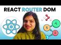 Master React Router DOM! (Hindi) | Easiest Explanation with Example!