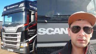 SCANIA R 500 1рейс ЕКБ-Н.Челны. Работа горным тормозом.