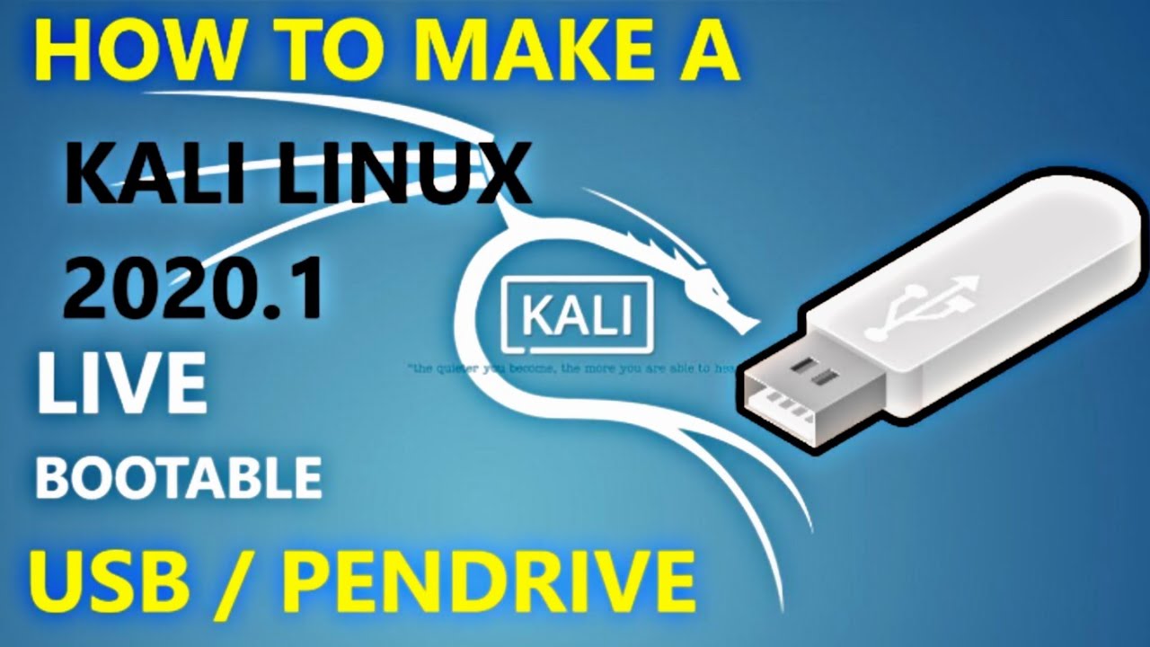 kali linux on usb kali linux on usb
