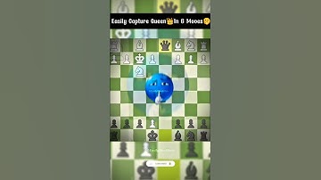 Easily Capture the Queen in Chess (BEGINNER TRAPS)#shorts