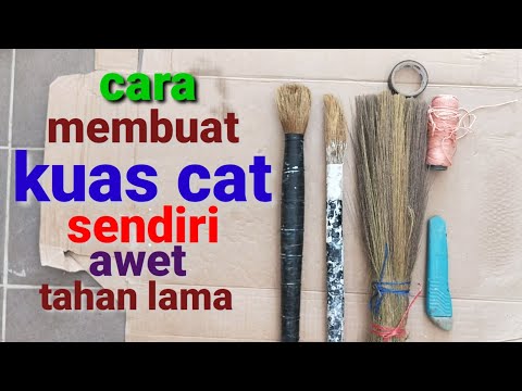 Video: Cara Membuat Berus Buatan Sendiri