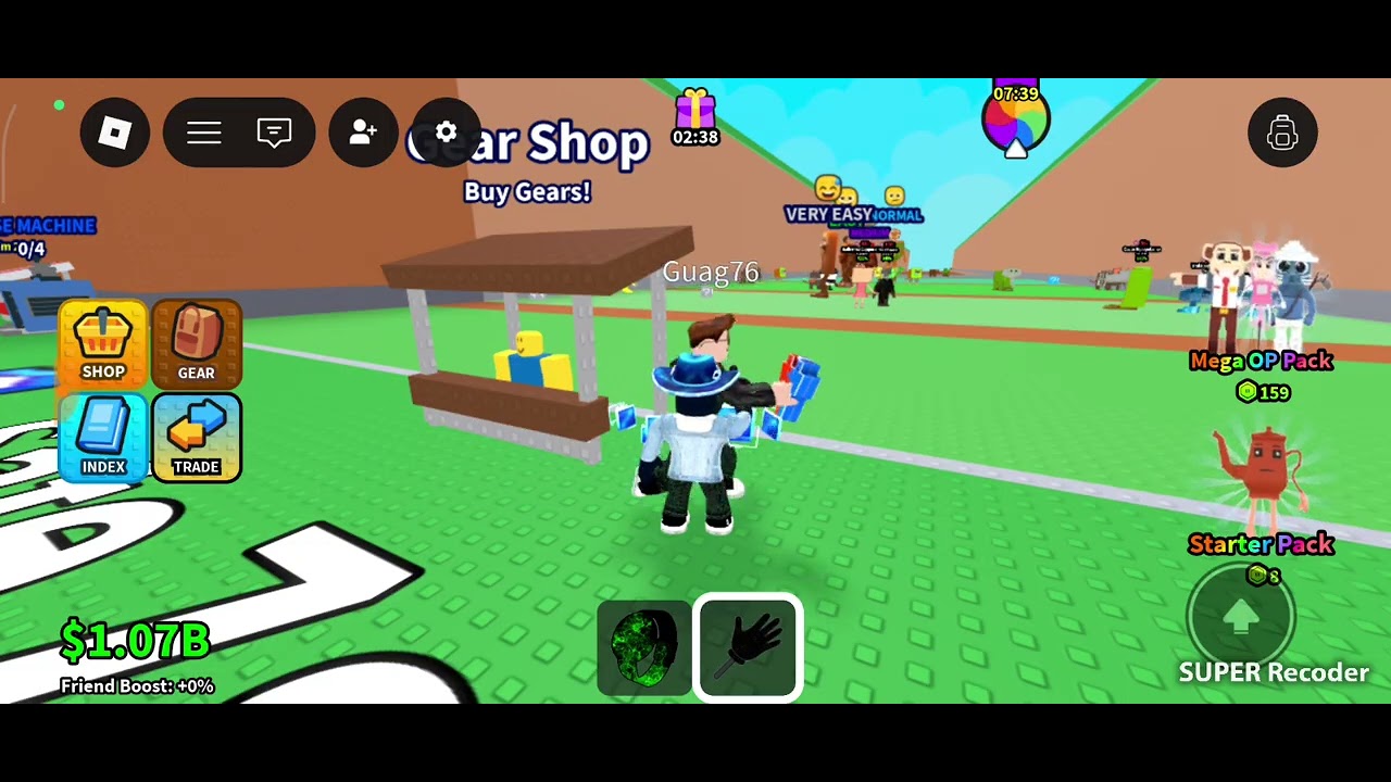 Playing roblox with you game:save brainrotes from gaurds don't forget to subscribe and like , ENJOY 