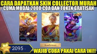 MURAH BANGET! CARA DAPATKAN SKIN COLLECTOR ALPHA CUMA MODAL 2000 CRYSTAL OF AURORA - MOBILE LEGENDS