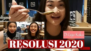 VLOG #1: NORAK! Baru pertama kali makan di Gyu-Kaku. Masih edisi Tahun Baru! 🙌🏻