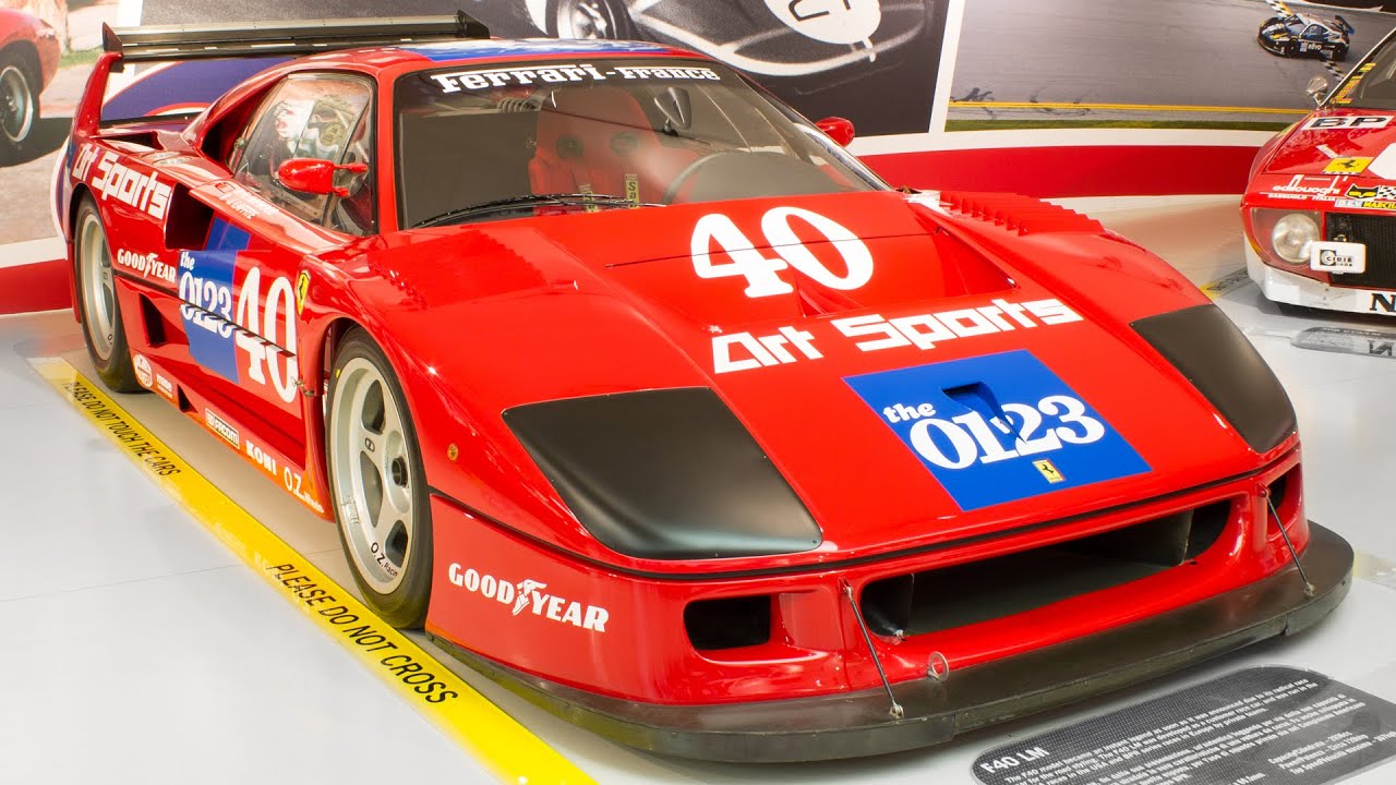 FERRARI F40 LM | 1 of 19 - FERRARI MUSEUM 2014 HQ - YouTube