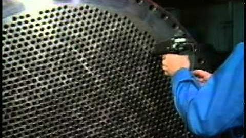 Heat Exchanger inspection video with Ultrasound