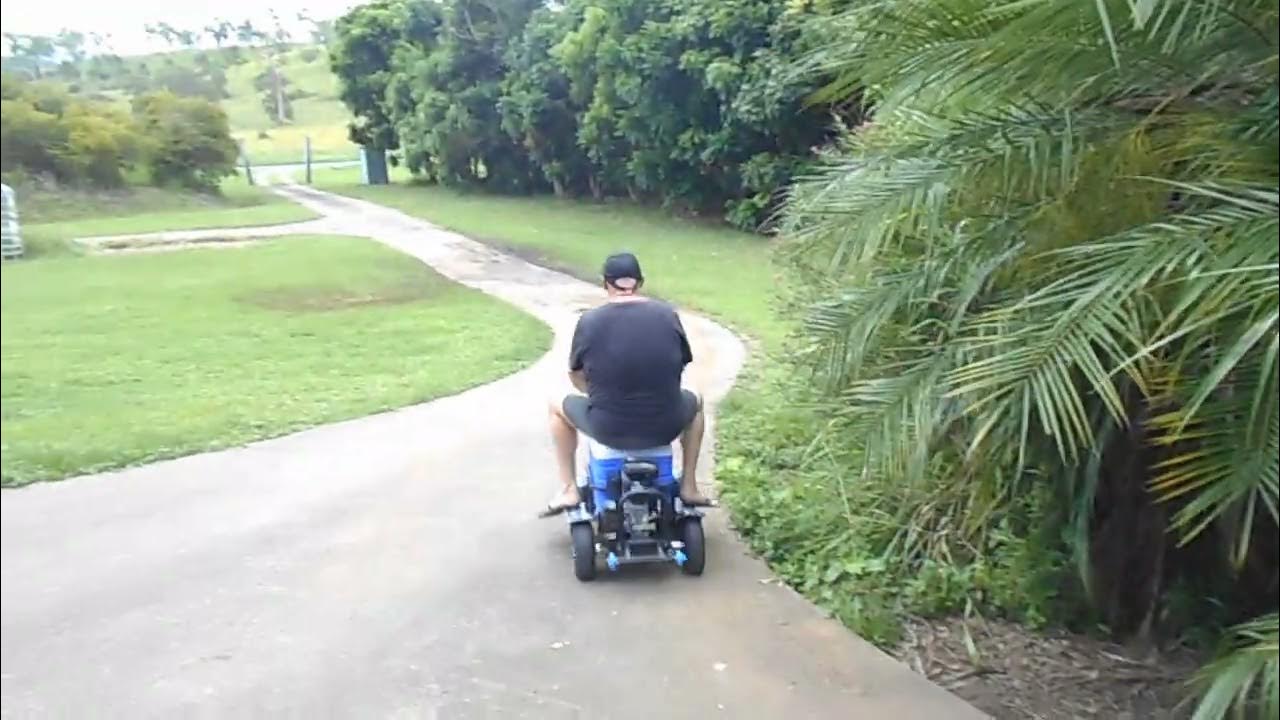 chilly bin & esky racer 80CC can do 30 kms an hour with tuning YouTube