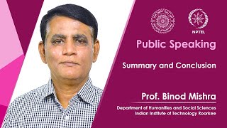 Lecture 60: Summary and Conclusion