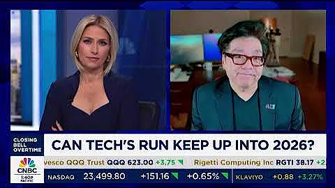 Tom Lee: Crypto Sell-Off & Can Tech's Run Keep Up Into 2026?