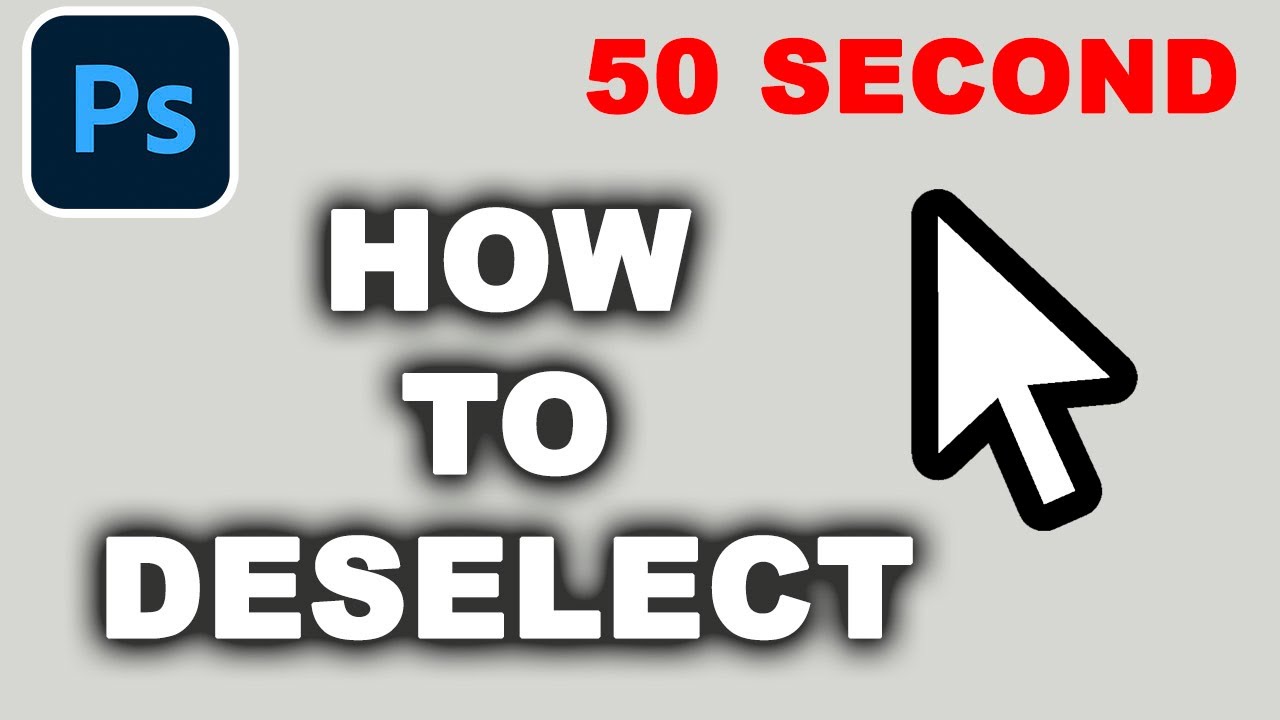 How to Deselect in Photoshop (Fast Edit Tutorial) – Quick & Easy Guide