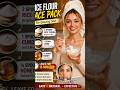 ✨ Rice Flour Face Pack for Glowing Skin 😍 | Remove Tanning &amp; Dark Spots Naturally 🌾🍯 #shorts #viral