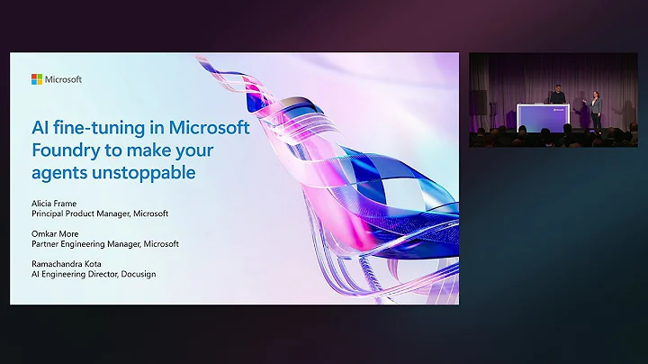 AI fine-tuning in Microsoft Foundry to make your agents unstoppable | BRK188