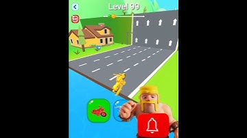 Shape-shifting Funny Race All Levels Gameplay Walkthrough Master Level #99 BeamNG.drive #Shorts