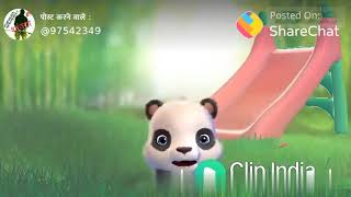 Good Morning Sabka Cute Panda Status