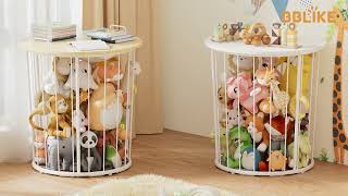 Installation instruction-Large Stuffed Animal Storage End Table -JJ58(B0DSVSRHXT)